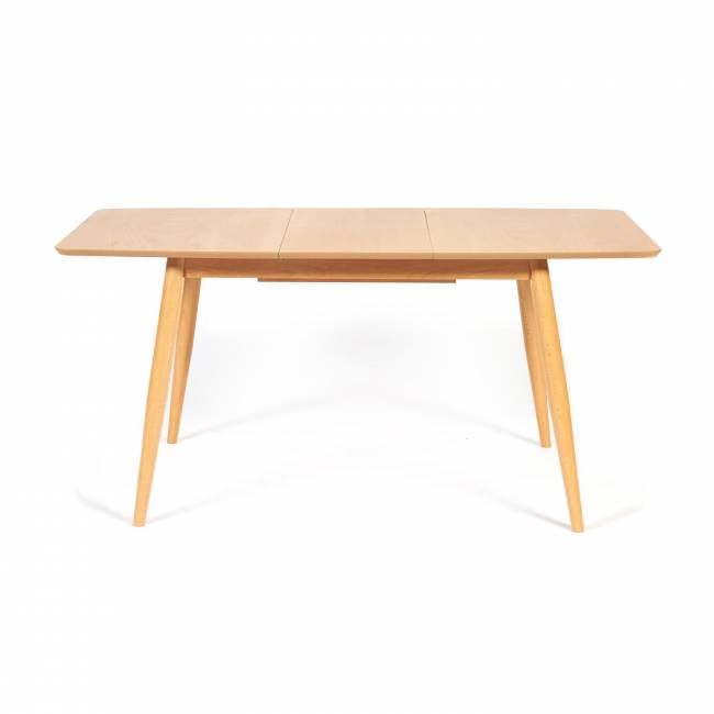 Стол раскладной Pavillion (Павильон) основание бук, столешница мдф, 80x120+40x75см, Натуральный Натуральный основание бук, столешница мдф