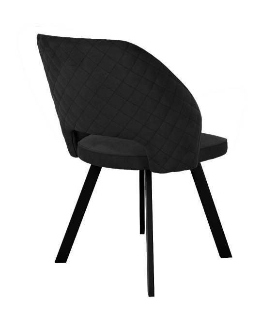 Стул DikLine 274 поворотный К21 черный, ножки черные Стул DikLine 274 поворотный К21 черный, ножки черные