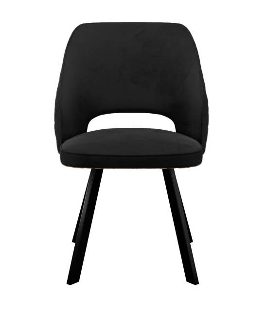 Стул DikLine 274 поворотный К21 черный, ножки черные Стул DikLine 274 поворотный К21 черный, ножки черные