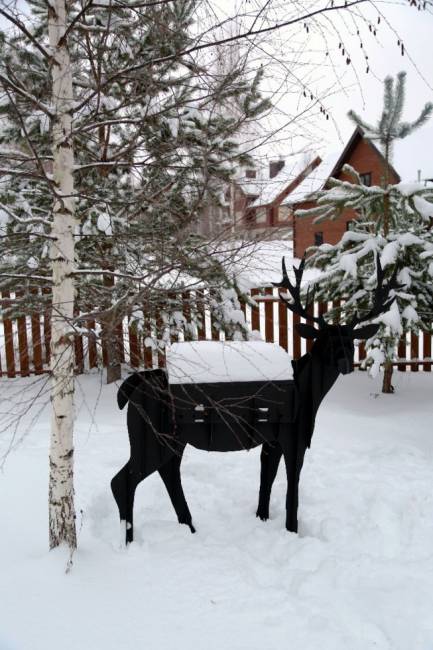 Мангал разборный "Олень", ST3, 3мм Мангал разборный "Олень", ST3, 3мм