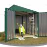 Хозблок SKOGGY секционный с односкатной крышей 3 х 2 м, зелёный мох Хозблок SKOGGY секционный с односкатной крышей 3 х 2 м, зелёный мох