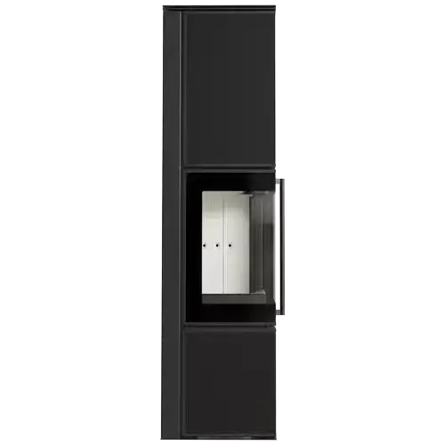 Печь Kratki PRO TORA/L 8 кВт Nero Assoluto