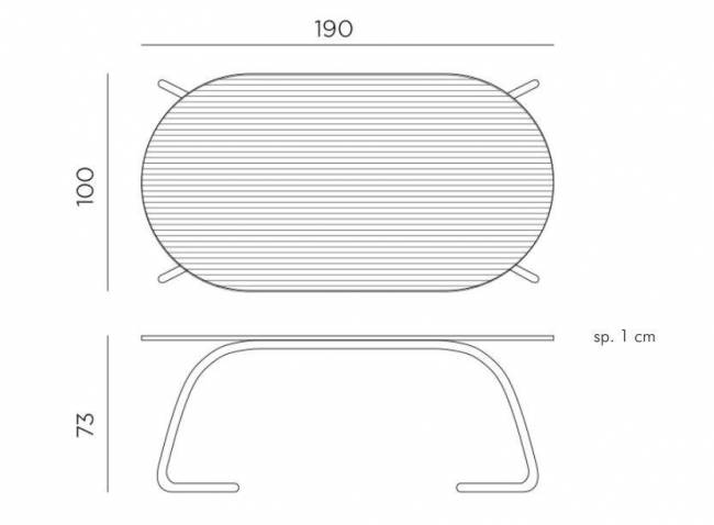 Стол стеклянный обеденный Nardi, Loto Dinner Антрацит Стол стеклянный обеденный Nardi, Loto Dinner Антрацит