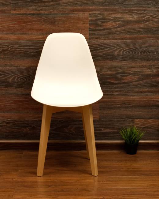 Стол Монте К 100 натур со стульями Сашш натур белый Стол Монте К 100 натур со стульями Сашш натур белый