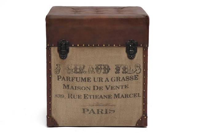 Пуф - сундук Secret De Maison CLICHY ( mod. M-9177 ) дерево манго/кожа буйвола/ткань хлопок, 46 х 46 х 52, коричневый, ткань: винтаж коричневый дерево манго/кожа буйвола/ткань хлопок Пуф - сундук Secret De Maison CLICHY ( mod. M-9177 ) дерево манго/кожа буйвола/ткань хлопок, 46 х 46 х 52, коричневый, ткань: винтаж коричневый дерево манго/кожа буйвола/ткань хлопок