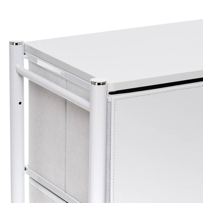 Комод Leset Хайди 2 ящика Белый Белый Комод Leset Хайди 2 ящика Белый Белый