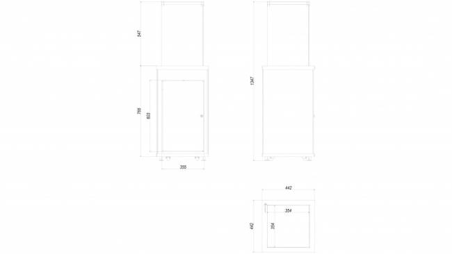 Нагреватель газовый PATIO MINI/M/G31/37MBAR/B - белое стекло