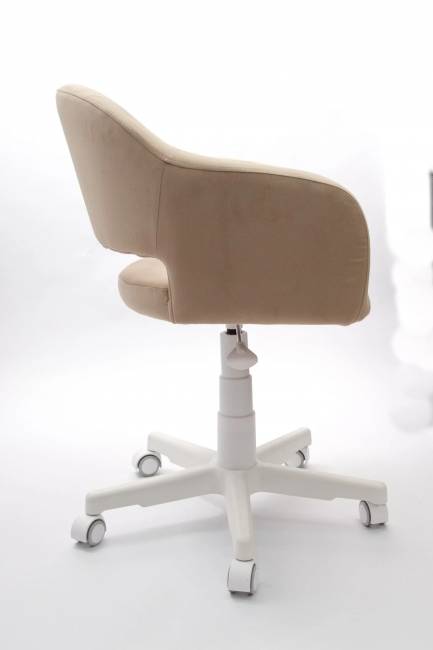 Кресло Бабби белый / бежевый Кресло Бабби белый / бежевый