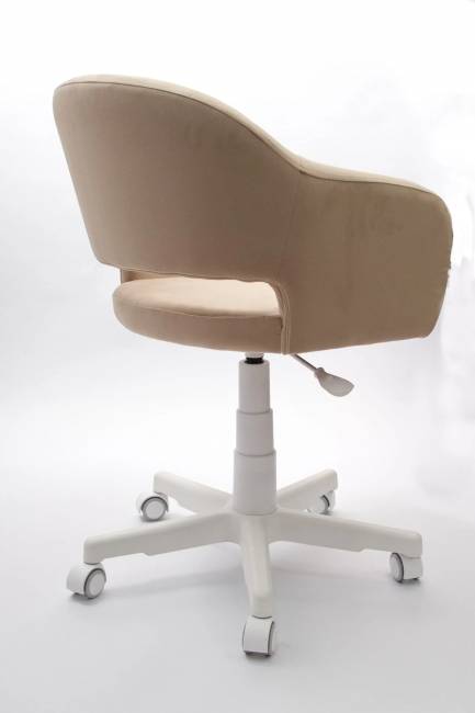 Кресло Бабби белый / бежевый Кресло Бабби белый / бежевый