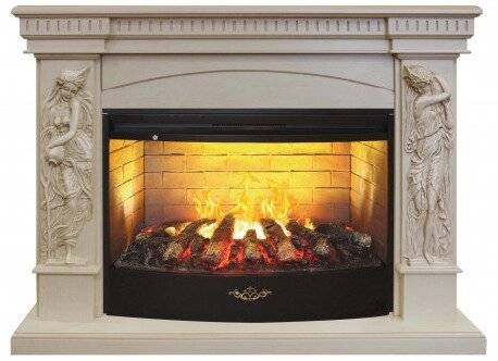 3D-электрокамин Diva 33 WT с очагом Firestar 33 3D