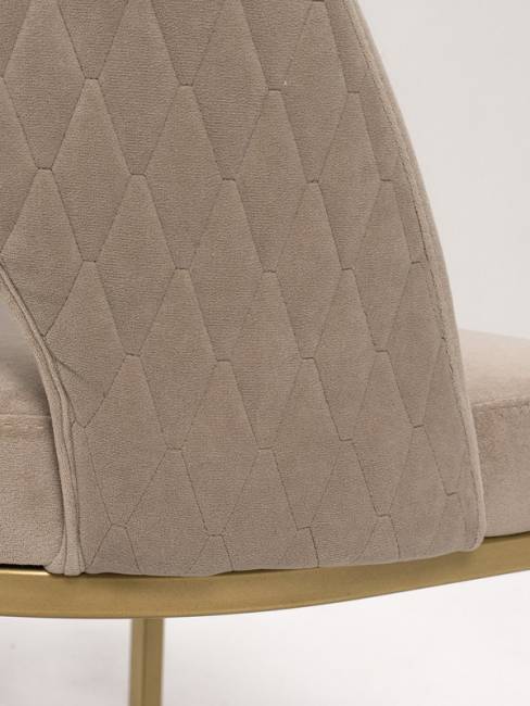 Стул Oscar Beige Romb / Gold Стул Oscar Beige Romb / Gold