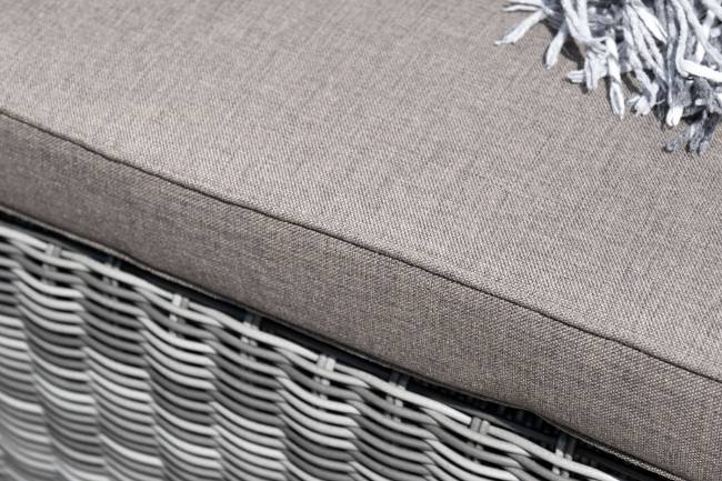 "Лунго" трансформирующаяся лаунж-зона из искусственного ротанга, цвет графит "Лунго" трансформирующаяся лаунж-зона из искусственного ротанга, цвет графит