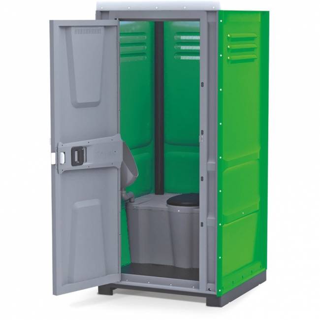 Туалетная кабина TOYPEK CityComfort, зелёный (собранная) Туалетная кабина TOYPEK CityComfort, зелёный (собранная)