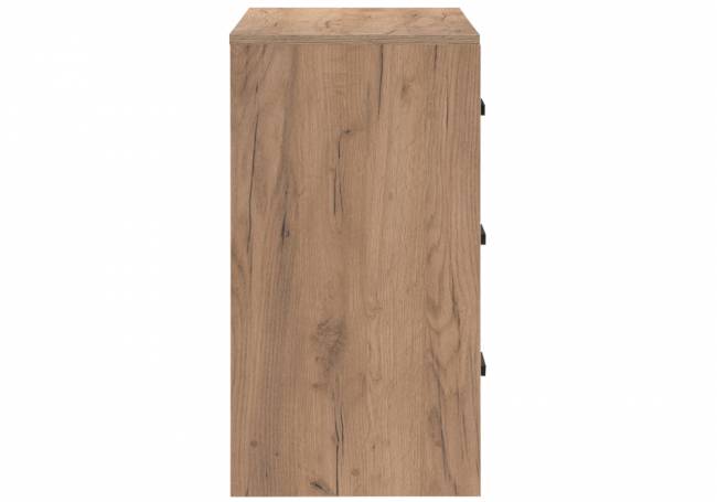 Комод Taika дуб золотой / камень темный