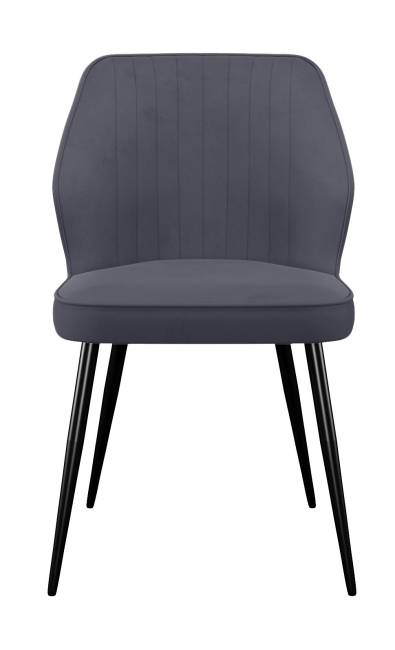 Стул DikLine 222M B28 ANTRACITE, ножки черные Стул DikLine 222M B28 ANTRACITE, ножки черные