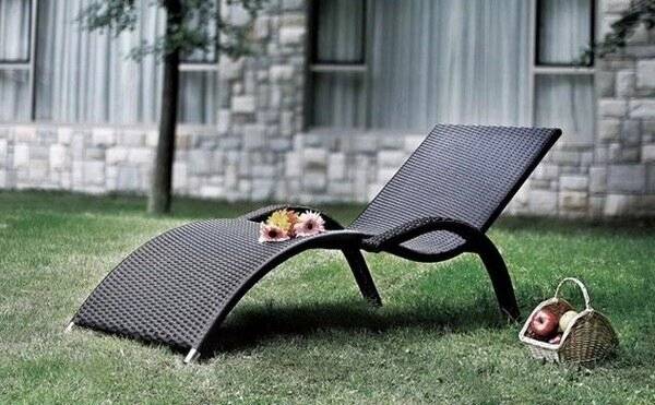 Шезлонг (лежак) CAPRI Brown Шезлонг (лежак) CAPRI Brown