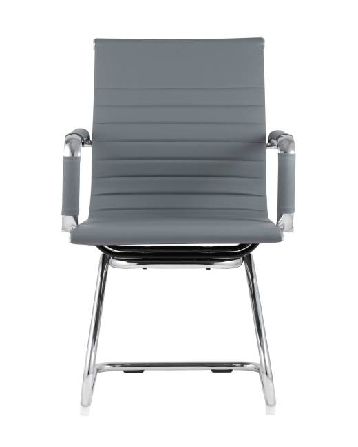 Кресло для посетителей TopChairs Visit серое