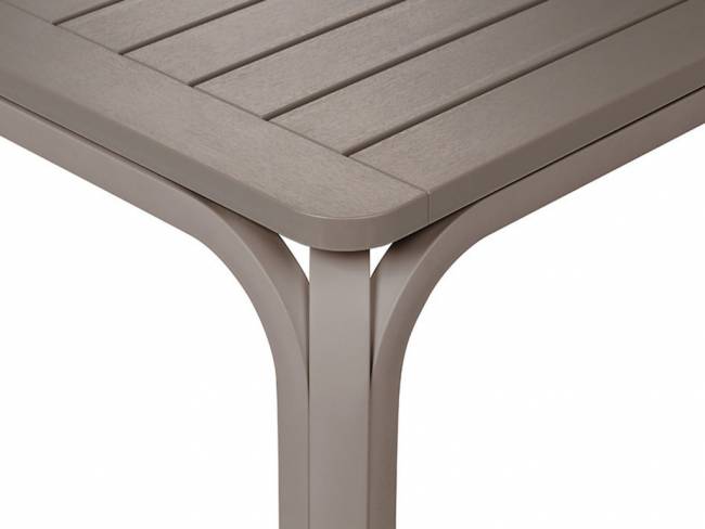 Стол пластиковый раздвижной Alloro 140 Extensible тортора 1400-2100х1000х730 мм