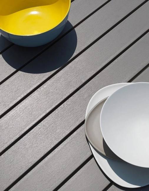 Стол пластиковый раздвижной Alloro 140 Extensible тортора 1400-2100х1000х730 мм