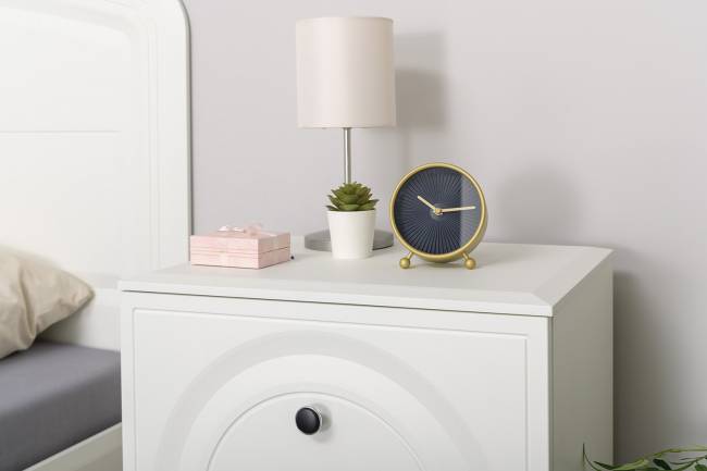 Тумба прикроватная Валенсия 13.291 цвет белый шагрень Тумба прикроватная Валенсия 13.291 цвет белый шагрень