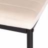 Стул Easy (mod. 24-1) / 1 шт. в упаковке металл, вельвет, 49 х 41 х 98 см, light beige (светло-бежевый) HLR2 / черный