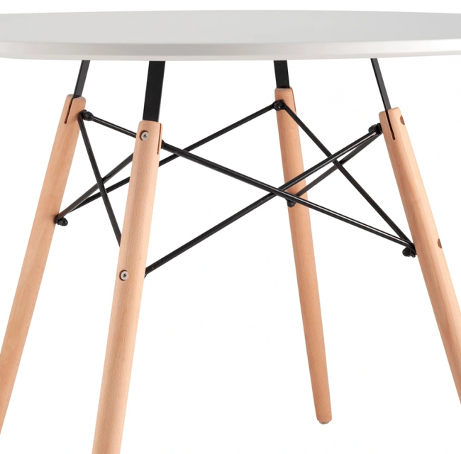 Стол EAMES белый D100 Стол EAMES белый D100