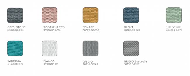 Подушка для кресла Net зеленый 460х485х35 мм