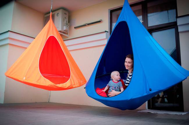 Гамак-кокон Jamber, оранжевый