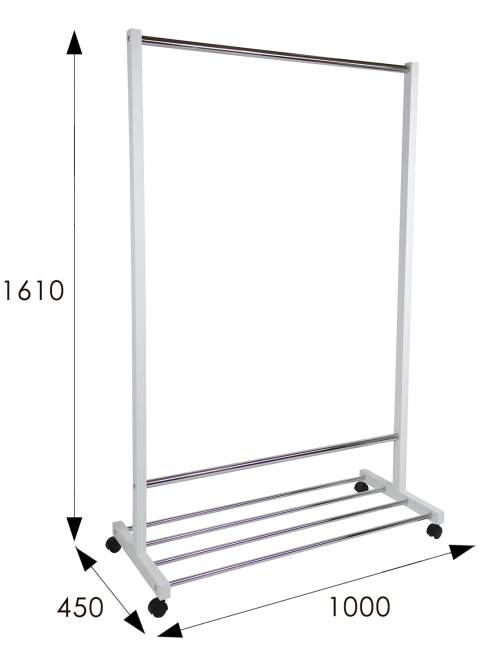 Вешалка напольная В 35Н белый Вешалка напольная В 35Н белый