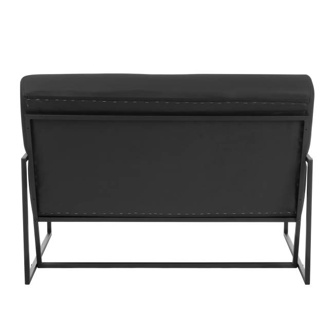 Диван Чарли Люкс/Charli Lux экокожа, шарп чёрный Sharp Чёрный экокожа