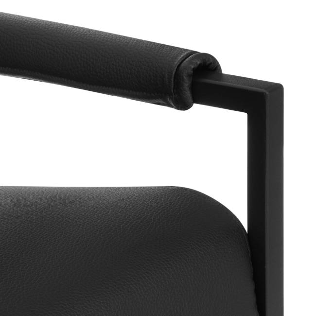 Диван Чарли Люкс/Charli Lux экокожа, шарп чёрный Sharp Чёрный экокожа