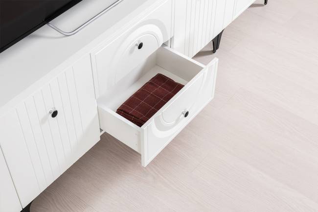 Стенка для гостиной Валенсия № 62 цвет белый шагрень Стенка для гостиной Валенсия № 62 цвет белый шагрень