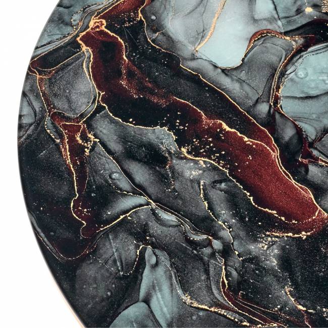 Набор кофейных столиков Tango космический с ножками матовое золото, 2шт Набор кофейных столиков Tango космический с ножками матовое золото, 2шт