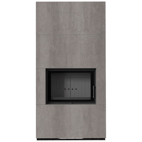 Каминокомплект Kratki PRO FLOKI NATURALI PIETRA DI SAVOIA GRIGIA BOCCIARDATA