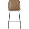 Стул барный Beetle PU со спинкой бежевый 2 шт