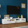 ТВ-тумба Иоги 2.0 белый / белый глянец