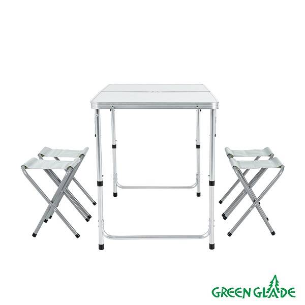 Набор мебели для пикника Green Glade M790-1 (мраморный белый) Набор мебели для пикника Green Glade M790-1 (мраморный белый)