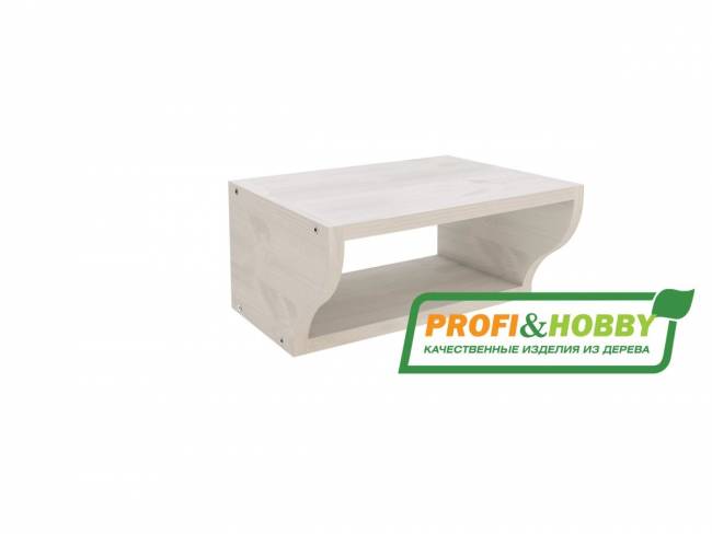 Полка для специй 400 х 180 х 280 бесцветный лак Полка для специй 400 х 180 х 280 бесцветный лак