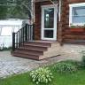Ступень из ДПК ECODECK, 345*23,5*4000, коричневый
