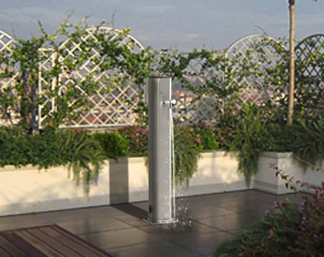 Душ уличный для ног Jolly Lavapiedi A 685 бежевый 165х155х850 мм