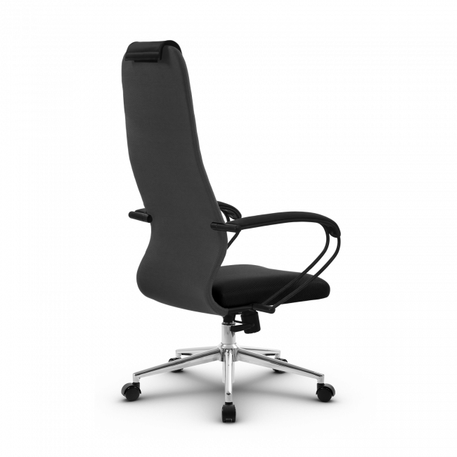 Кресло SU-B-10/подл.130/осн.009, темно-серый