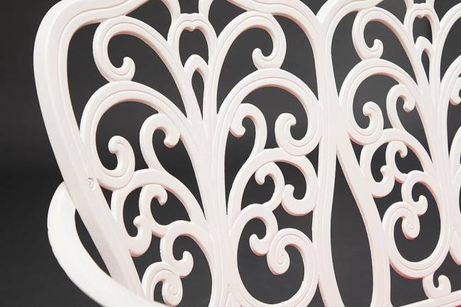 Скамья Secret de Maison Симфония/Symphonie алюминиевый сплав, 95х56х92см, античный белый белый алюминиевый сплав Скамья Secret de Maison Симфония/Symphonie алюминиевый сплав, 95х56х92см, античный белый белый алюминиевый сплав