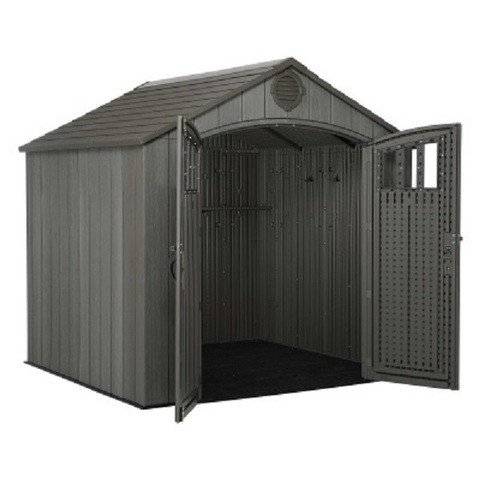 Пластиковый сарай LifeTime WoodLook 8x7,5 Пластиковый сарай LifeTime WoodLook 8x7,5