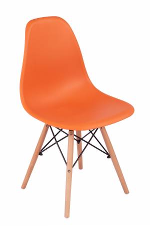 Стул Eames оранжевый
