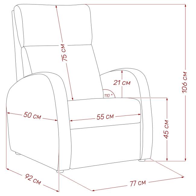 Кресло-реклайнер Leset Грэмми-2 V14 бирюзовый Кресло-реклайнер Leset Грэмми-2 V14 бирюзовый